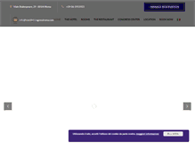 Tablet Screenshot of hoteldeicongressiroma.com